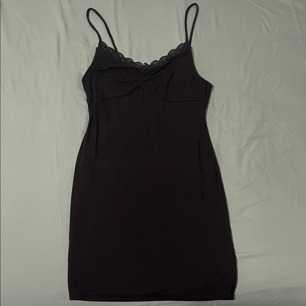 Black Spaghetti Strap Dress